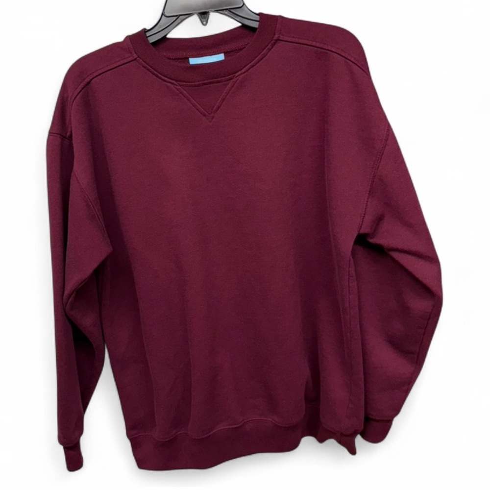Jennifer Moore Women's Burgundy Crewneck Sweater
